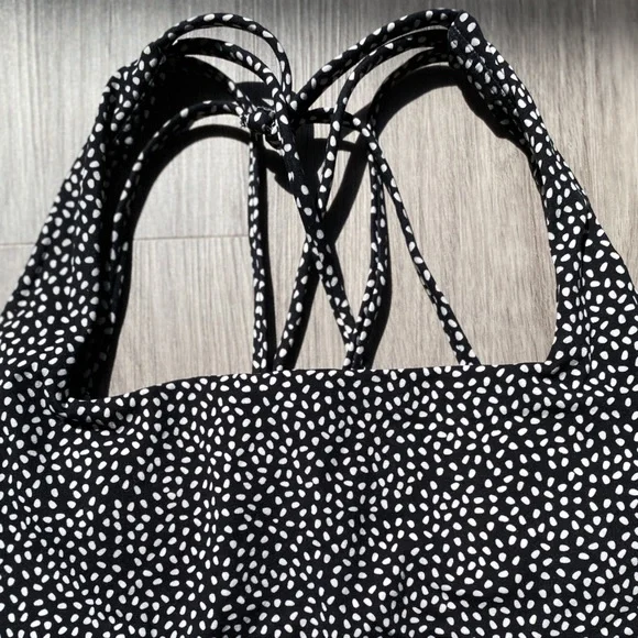 BuffBunny Revolution Sports Bra Onyx Black Bossy Print Medium - Picture 3 of 12